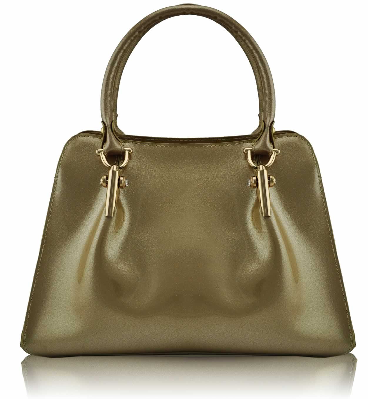 beige grab bag