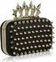 black and gold clutch bags uk