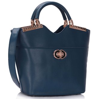 Wholesale Navy Fashion Tote Handbag