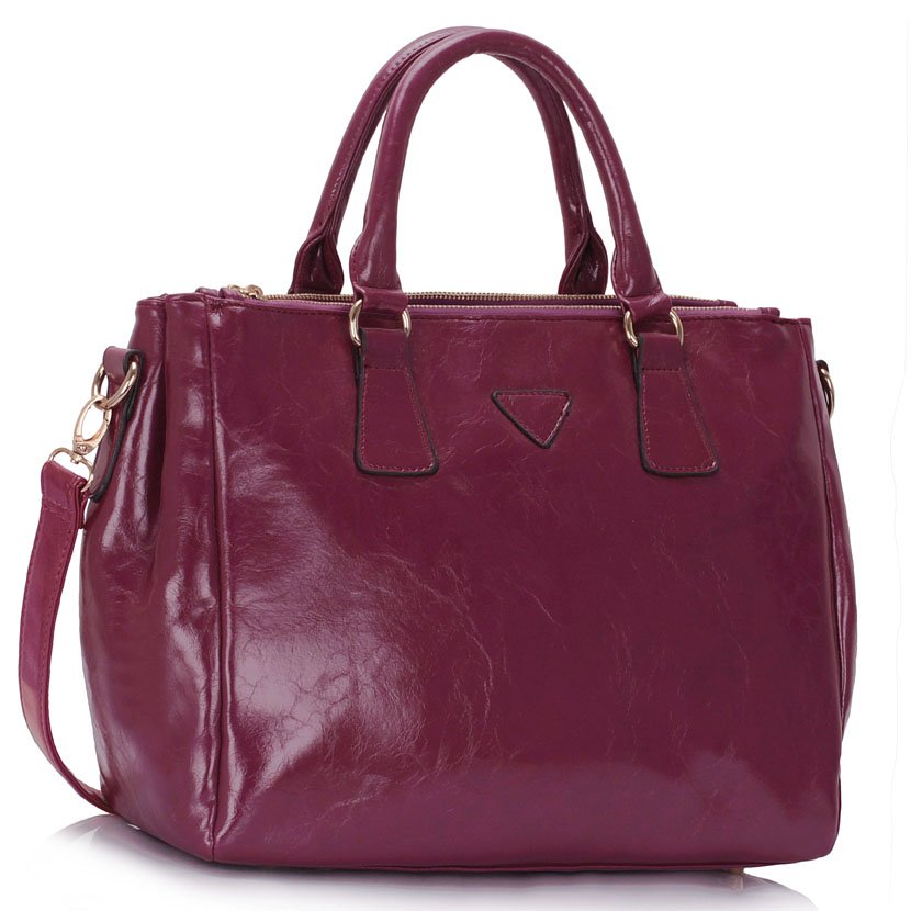 Wholesale Purple Grab Handbag