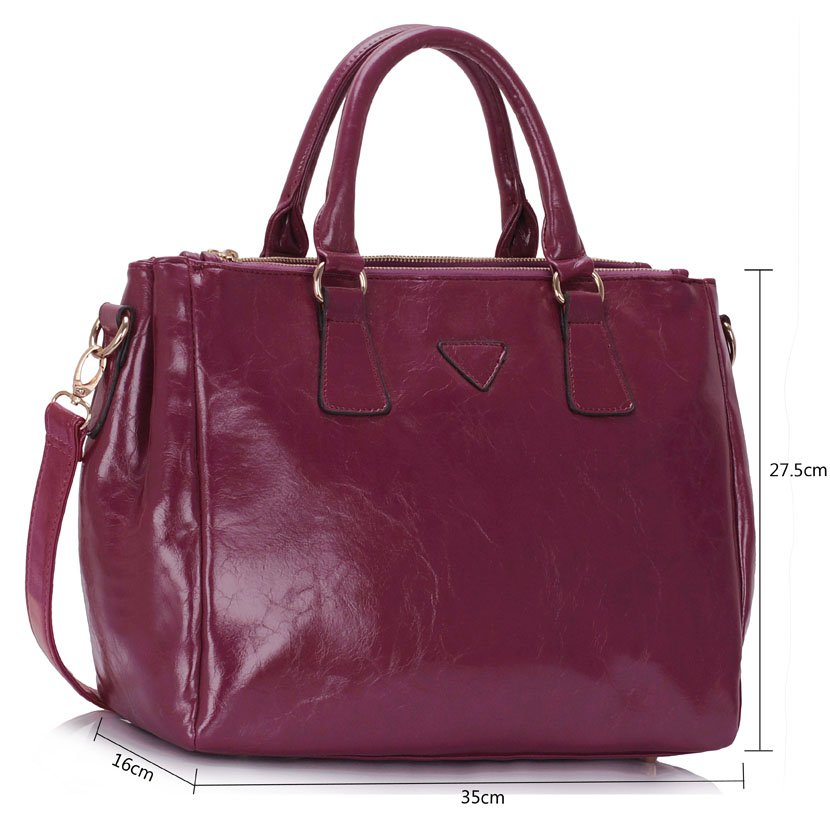Wholesale Purple Grab Handbag