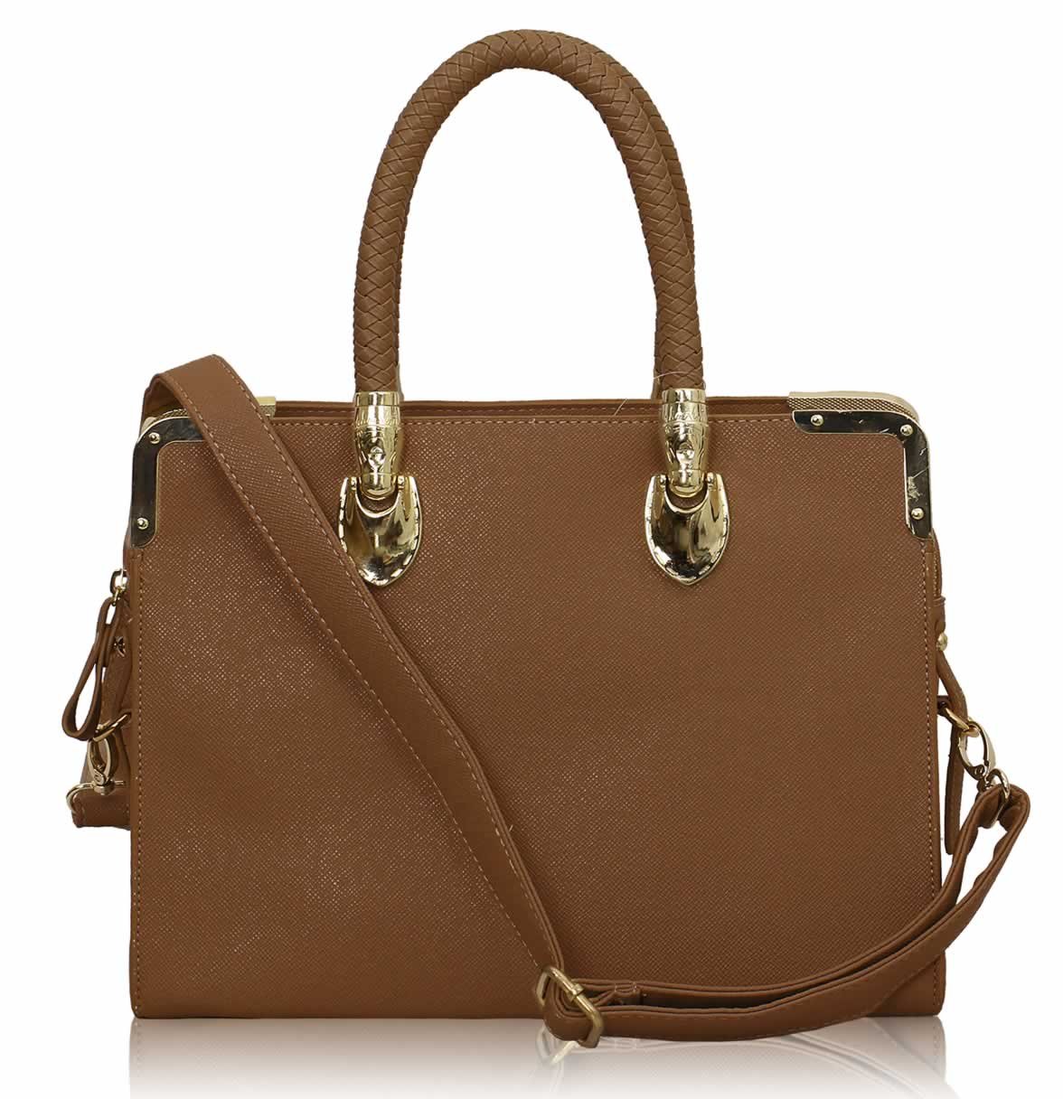 Wholesale Tan FashionTote Handbag