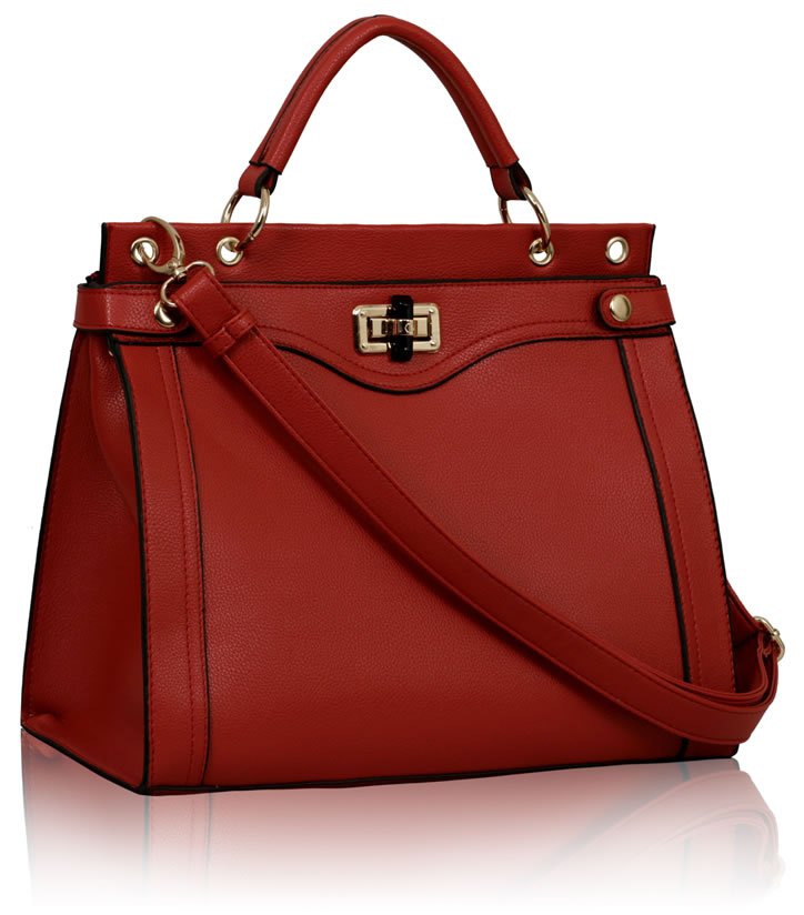 Wholesale Red FashionTote Handbag