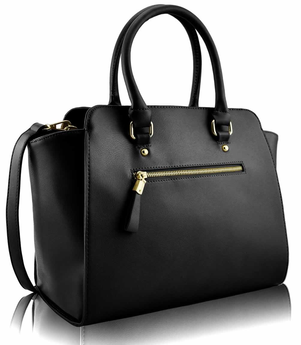 Wholesale Black GrabTote Handbag