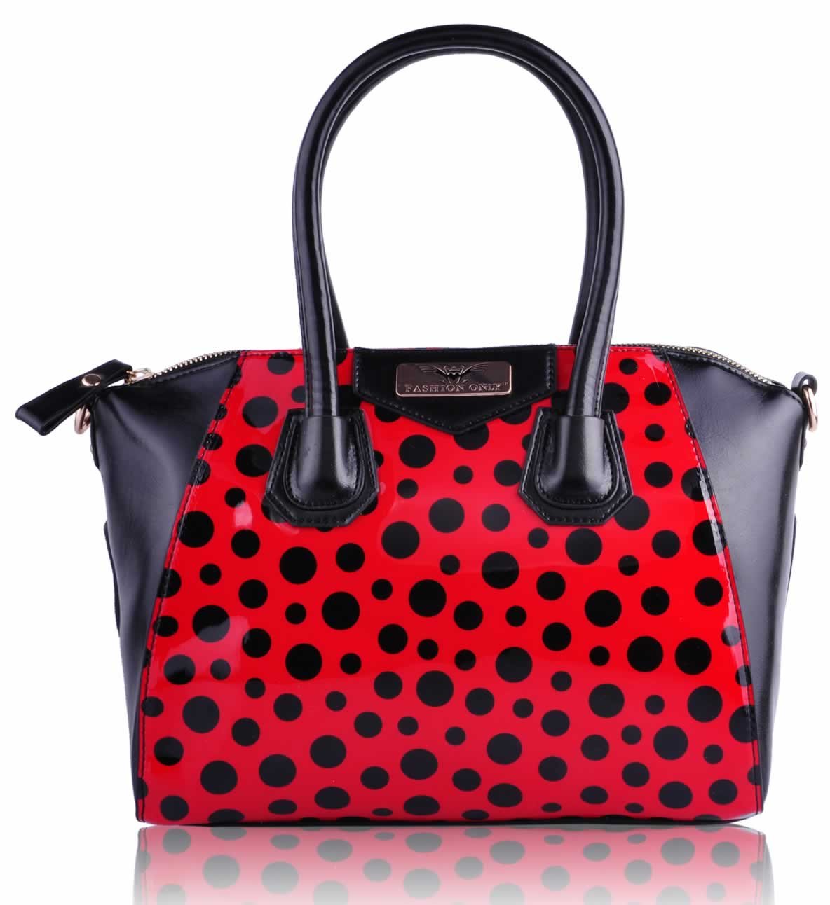 Wholesale Red Polka Dot Satchel Handbag