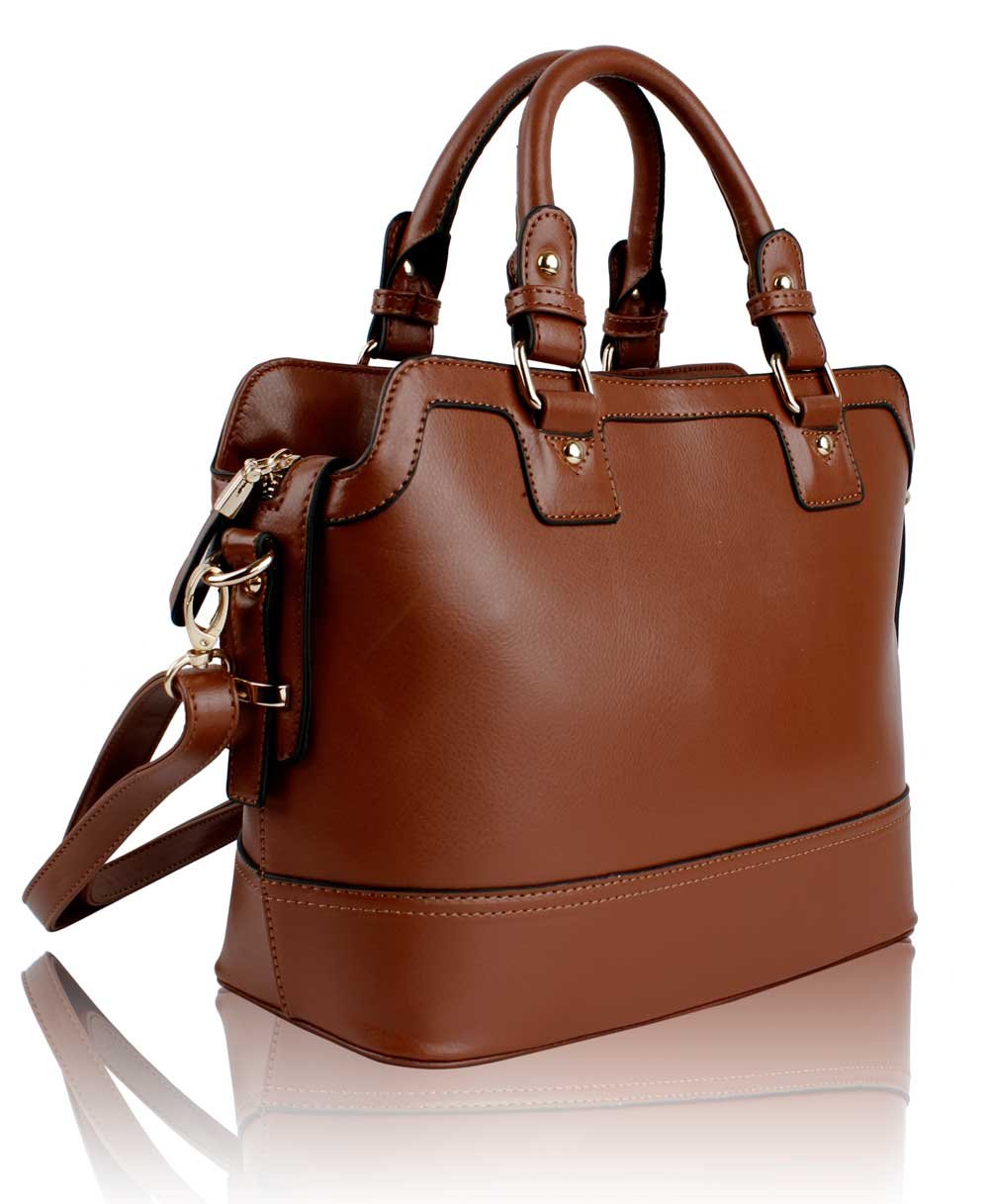 Wholesale Coffee Fashion Tote Handbag