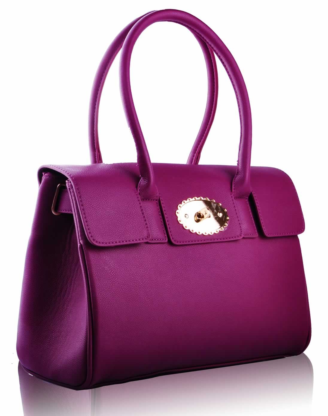 Large Purple Designer Handbags Wholesale | semashow.com