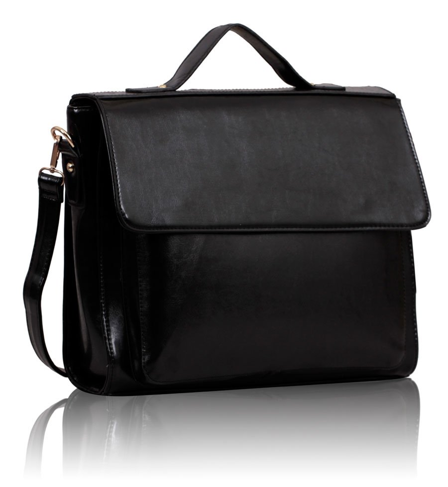 black over shoulder bag women's