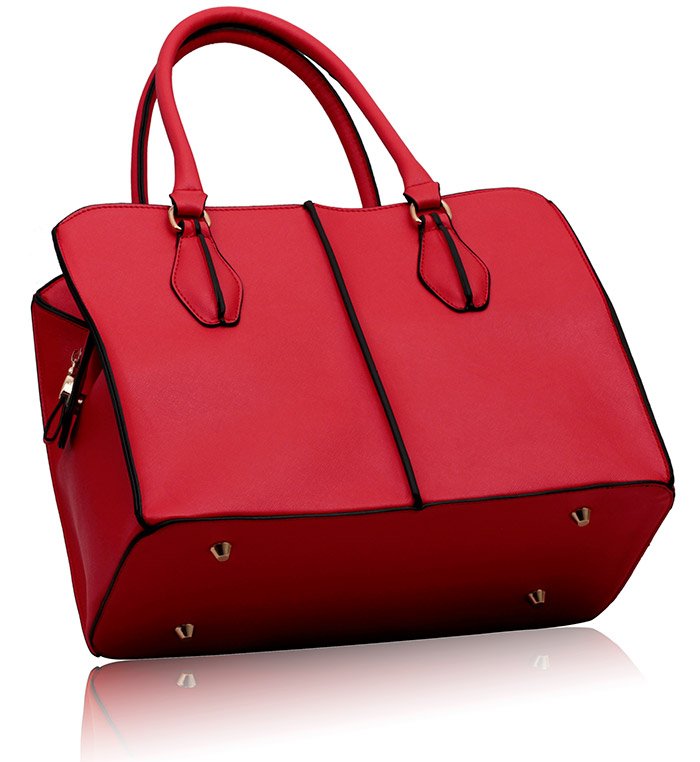 Wholesale LS00199 - Pink Grab Shoulder Bag