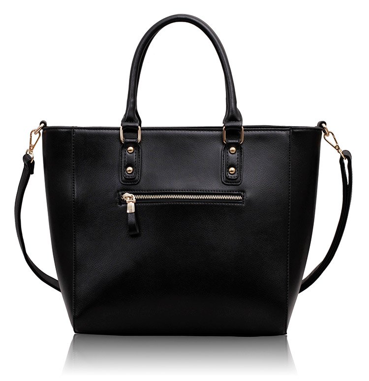 black over shoulder bag women's