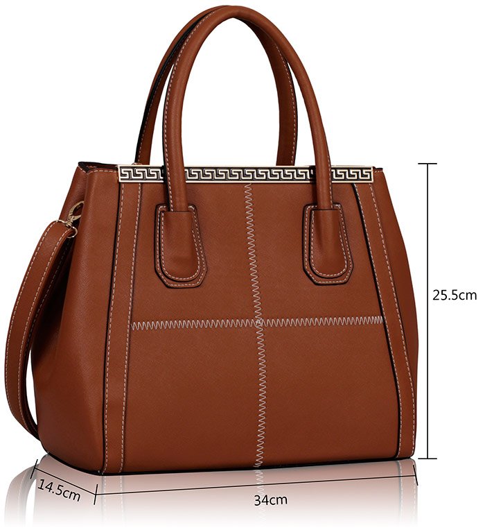 Wholesale Brown fashion Tote Handbag