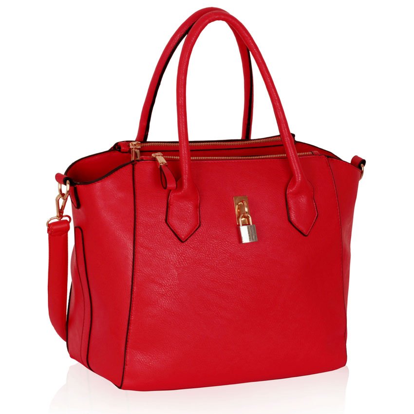 LS00219 - Red Double Handle Grab Tote