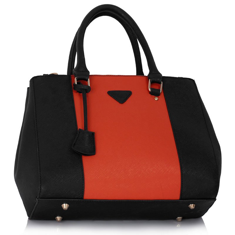 black orange bag