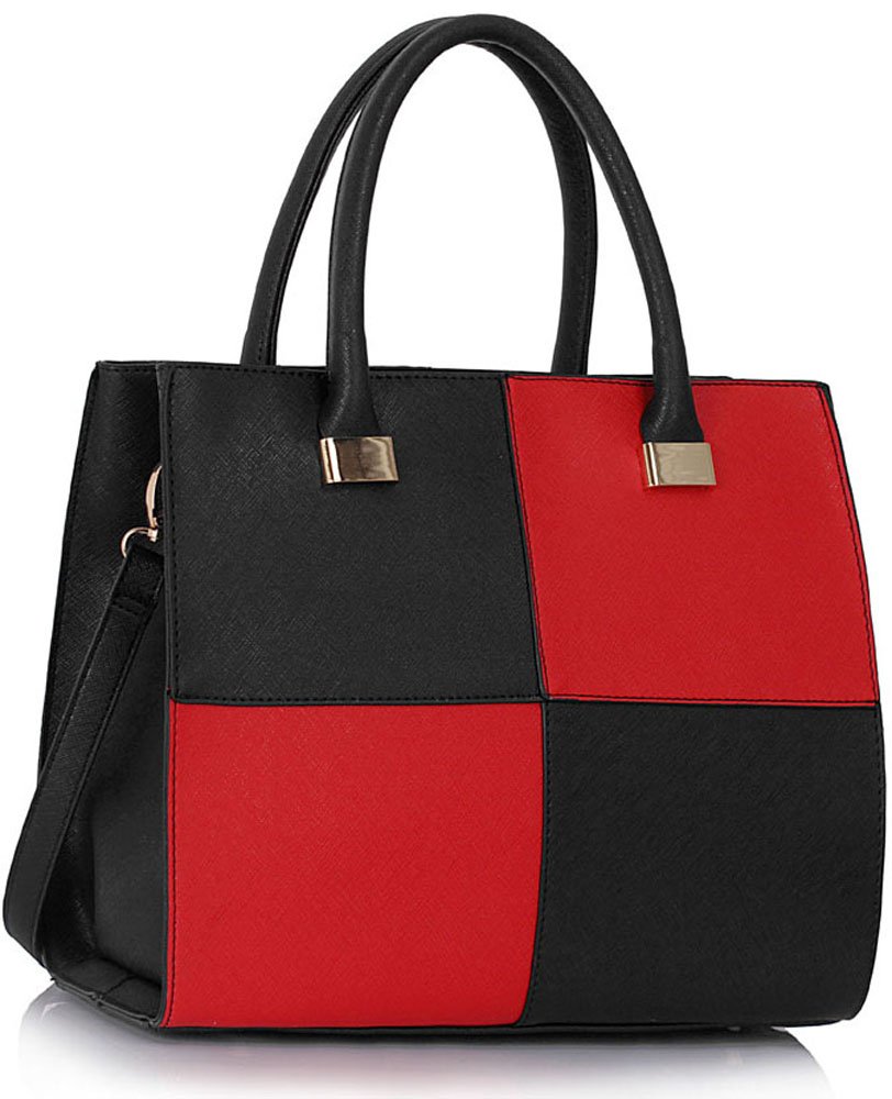 Wholesale Black / red Fashion Tote Handbag