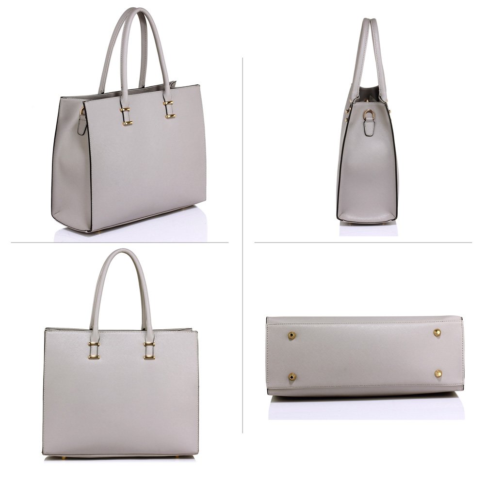 Wholesale Grey Fashion Tote Handbag