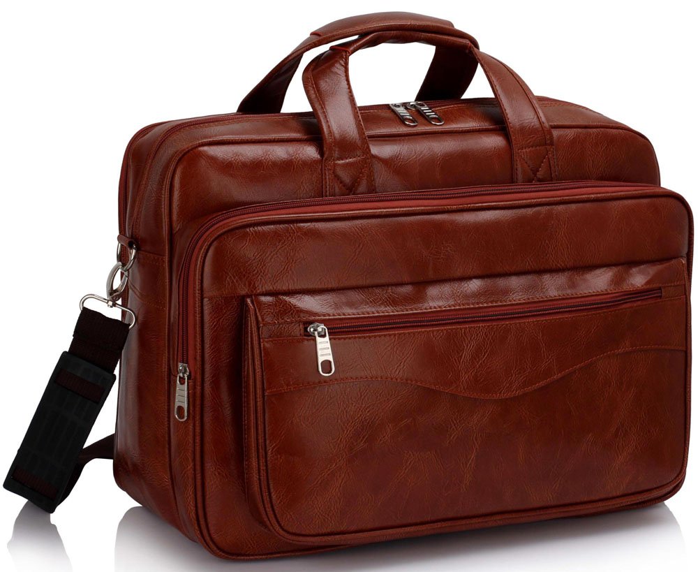 AG00256 - Brown Laptop Office Bag