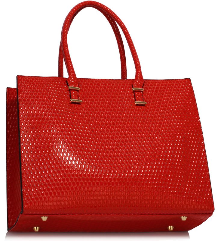 Wholesale Red Fashion Tote Handbag