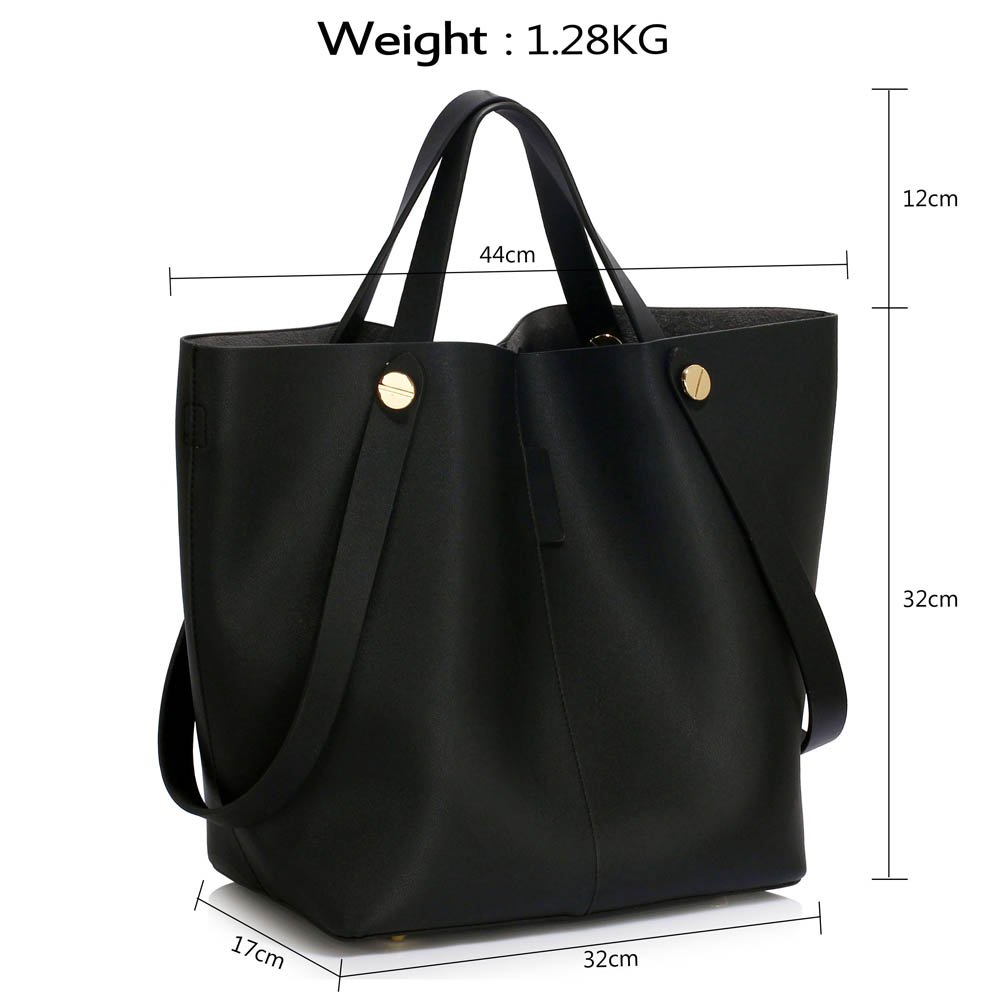 womens shoulder bag black