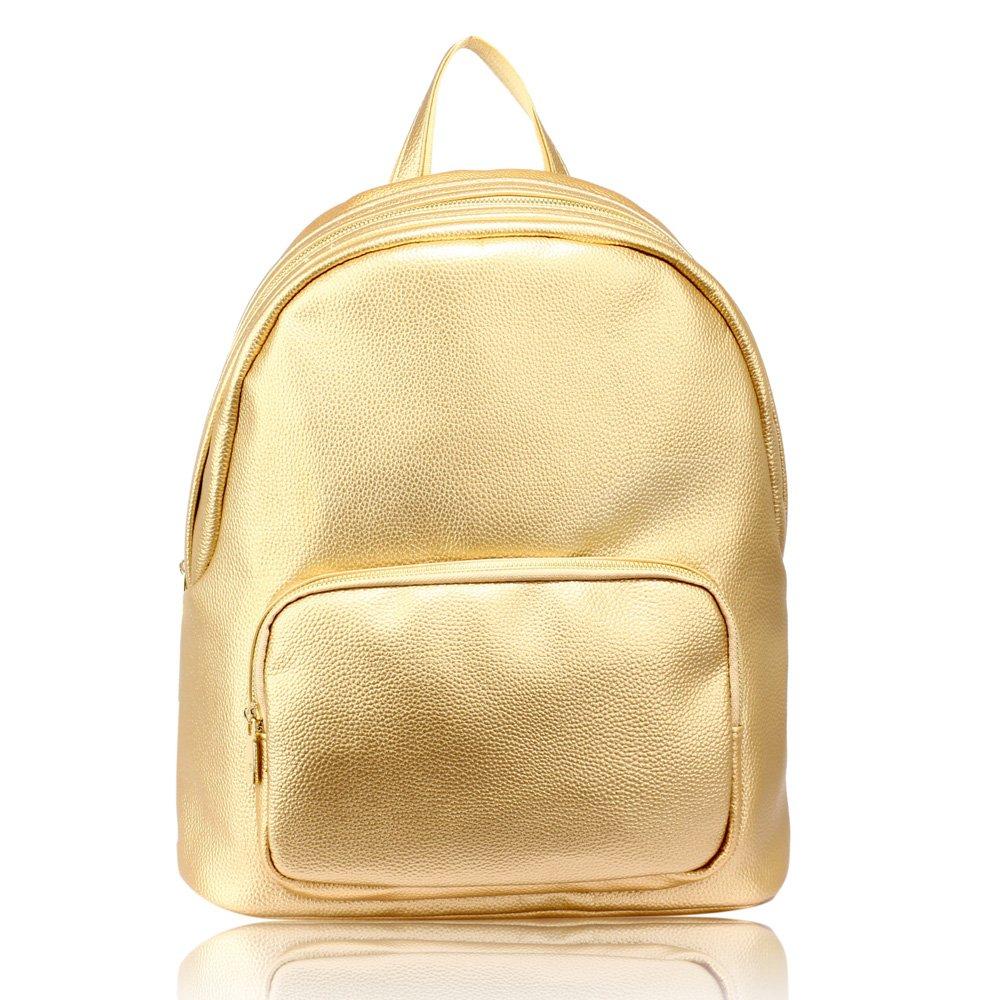 AG00524 - Gold Backpack School Bag