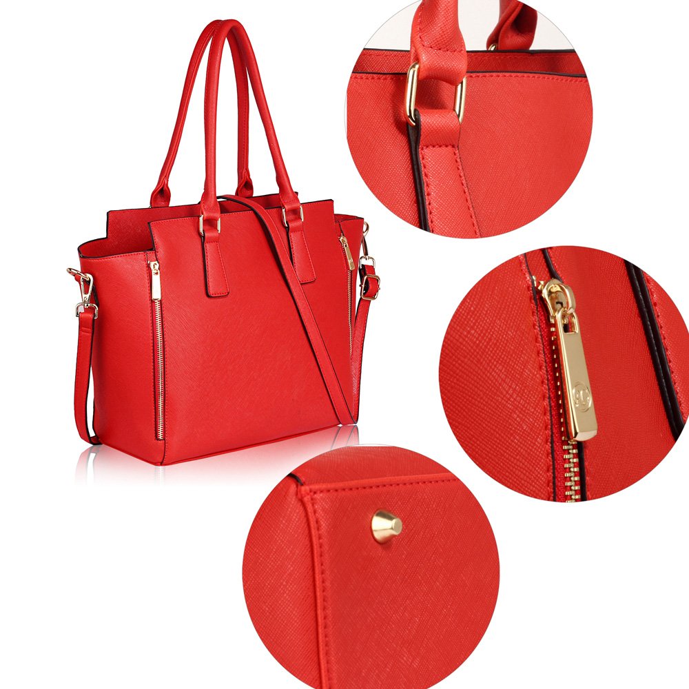 wholesale bags uk Wholesale & B2B Red Zipper Tote Bag Supplier