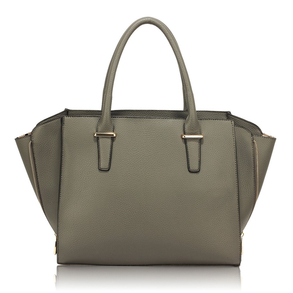 wholesale bags uk AG00517 - Grey Women's Tote Handbag