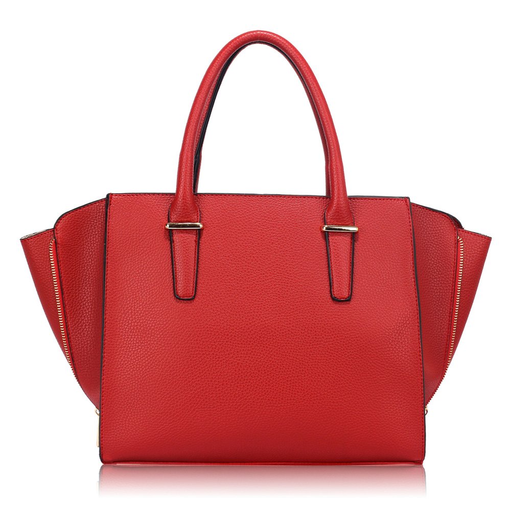 wholesale bags uk AG00517 - Red Women's Tote Handbag