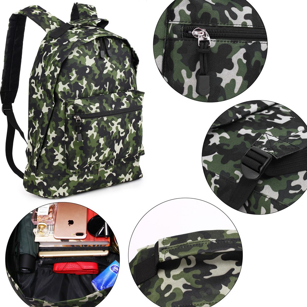 AG00585 - Army Backpack School Bag