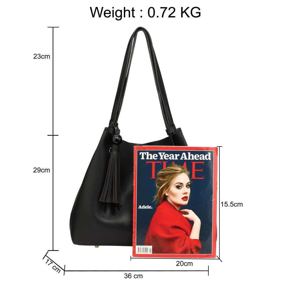 Wholesale Black Women's Hobo Bag AG00611