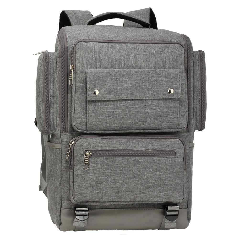 grey school bag