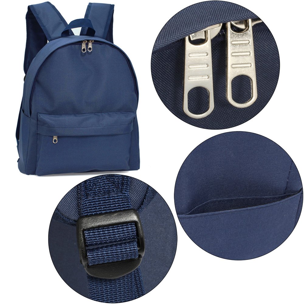 navy school bag