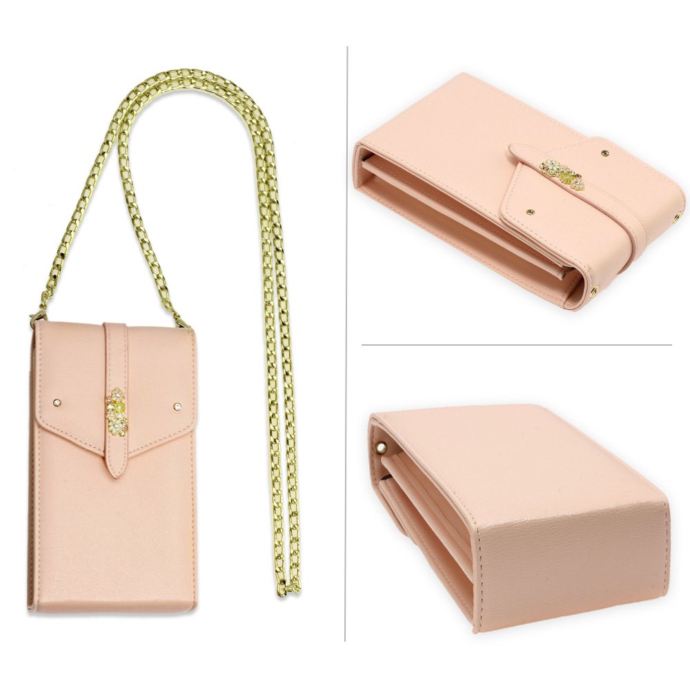 cross body pink bag