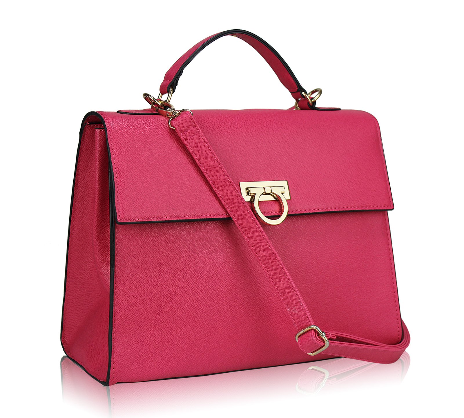 wholesale bag - Pink Classic Tote Shoulder Handbag