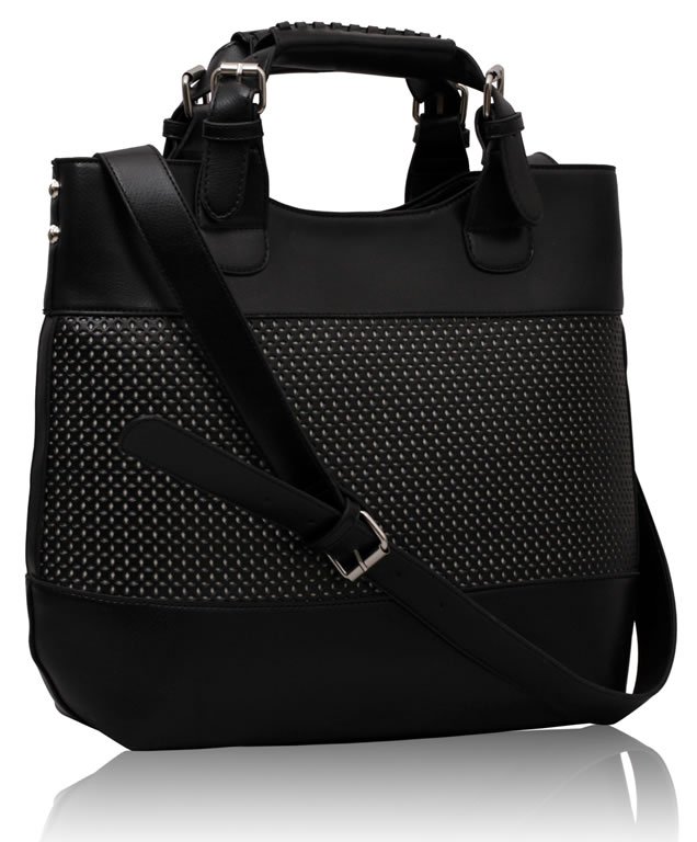Wholesale Black Ladies Fashion Tote Handbag In Brown