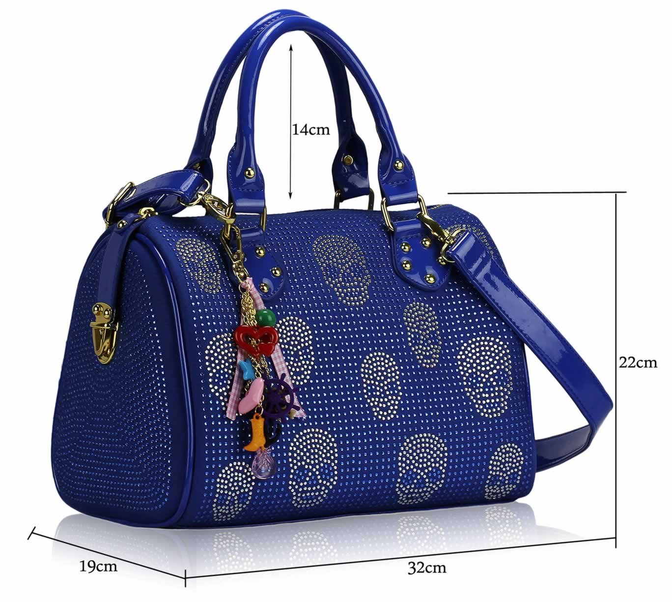 Wholesale Bags :: View All Handbags :: LS7017 - Blue Skull ...