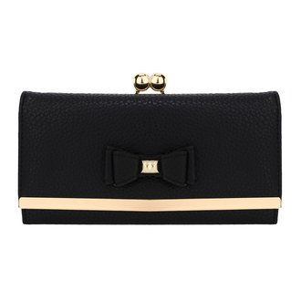 AGP1077 - Black Bow Tie Purse