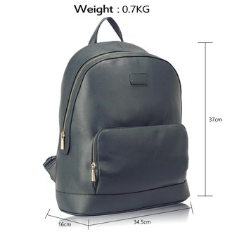 navy school bag