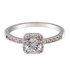 AGR0085 - Silver Sparkle Crystal Wedding Fashion Ring