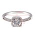 AGR0085 - Silver Sparkle Crystal Wedding Fashion Ring