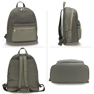 Wholesale Grey Unisex Backpack School Bag AG00581