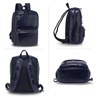 navy school bag