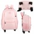 AGT1023  - Nude Backpack Rucksack With Wheels