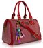 LS7002 - Red Diamante Fashion Handbag