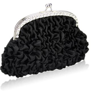 black clutch bag sparkly