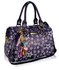 LS7013 - Purple Star Tote Bag With Charm