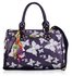 LS7014 - Purple Butterfly Tote Bag With Charm