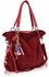 LS8001 - Red Diamante Tote Shoulder Handbag