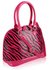 LS6009 - Pink Animal Print Tote Fashion Grab Handbag