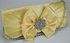 LSE00114- Sparkly Beige Crystal  Flower evening clutch bag