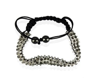 LSB0014-Grey Crystal Bracelet