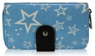 LSP1018A - Ladies Blue Star Fashion purse